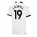 Manchester City Julian Alvarez #19 Venkovní Dres 2023-24 Krátkým Rukávem